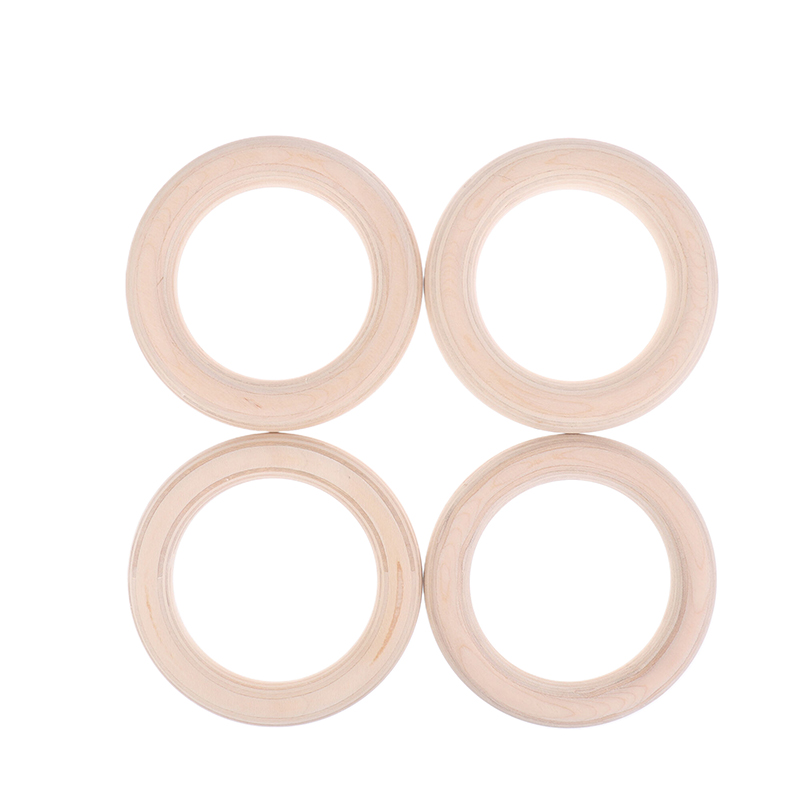 New-2Pcs/Pairs Wooden Ring Por - Gymnastic Ring Wood ulasan dan harga