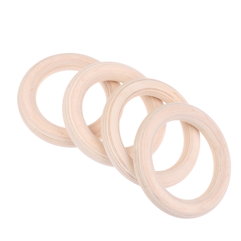 New-2Pcs/Pairs Wooden Ring Por - Gymnastic Ring Wood ulasan dan harga