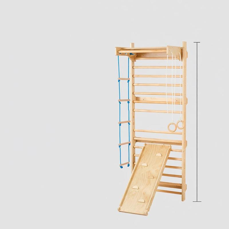 Wooden Stall Bars 31.5x23.6x86 - Gymnastic Ring Wood ulasan dan harga